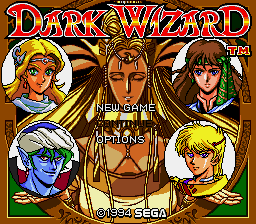 Заставка игры Dark Wizard